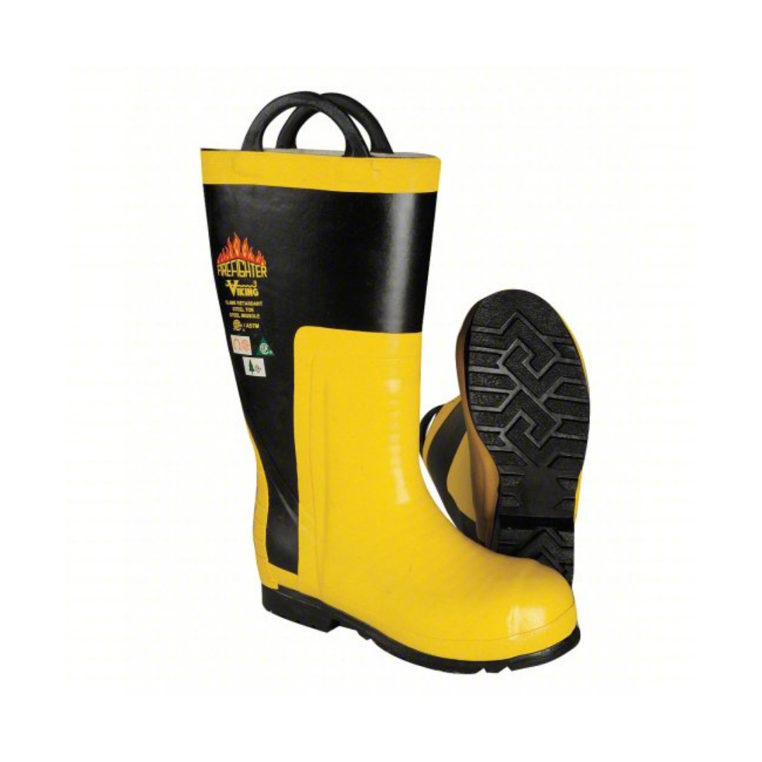 VW91 Viking Firefigher Rubber Chainsaw Boot - Men's 10 from GME Supply